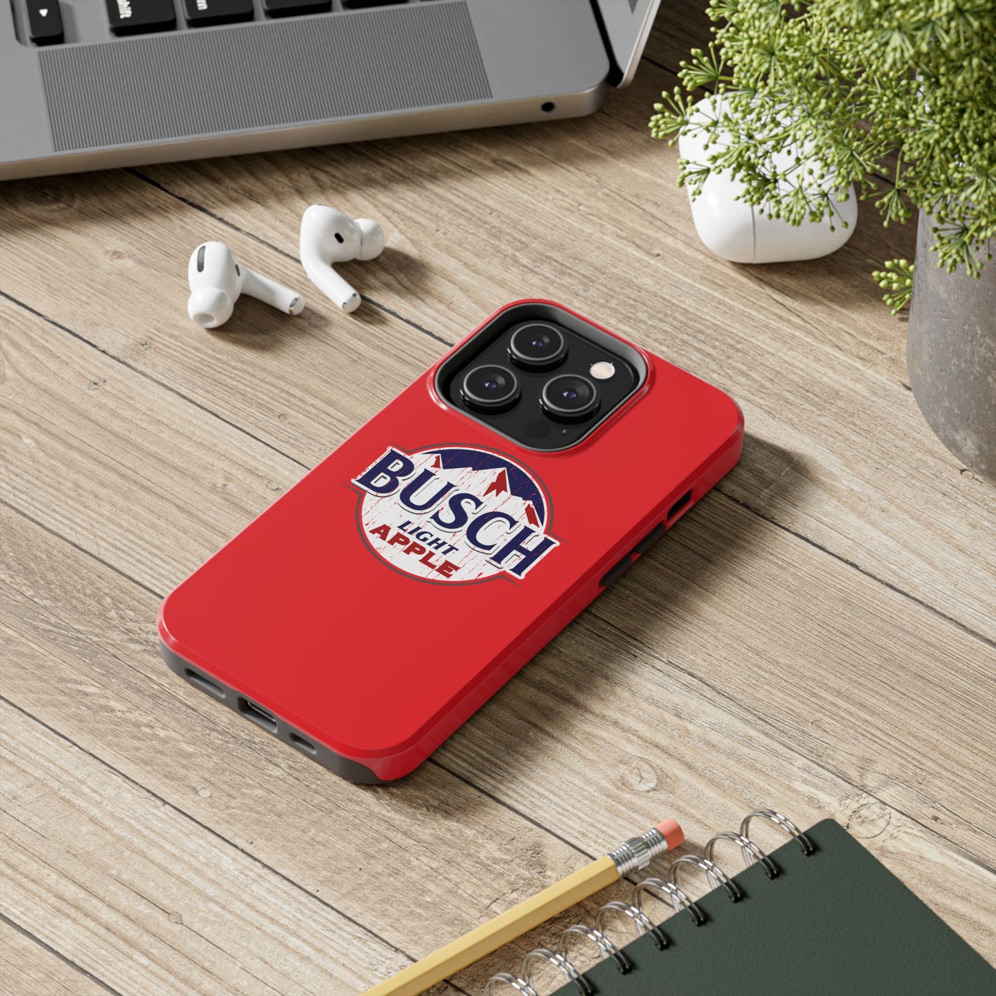 Red Busch Apple Phone Cases