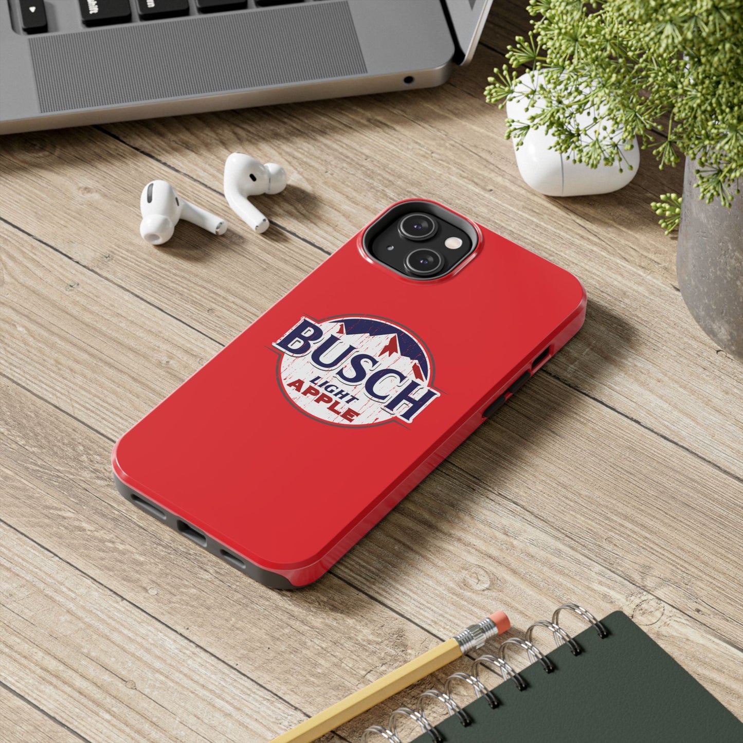 Red Busch Apple Phone Cases