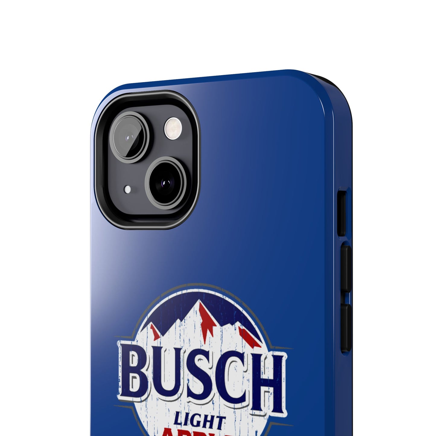 Dark Blue Busch Apple Phone Case