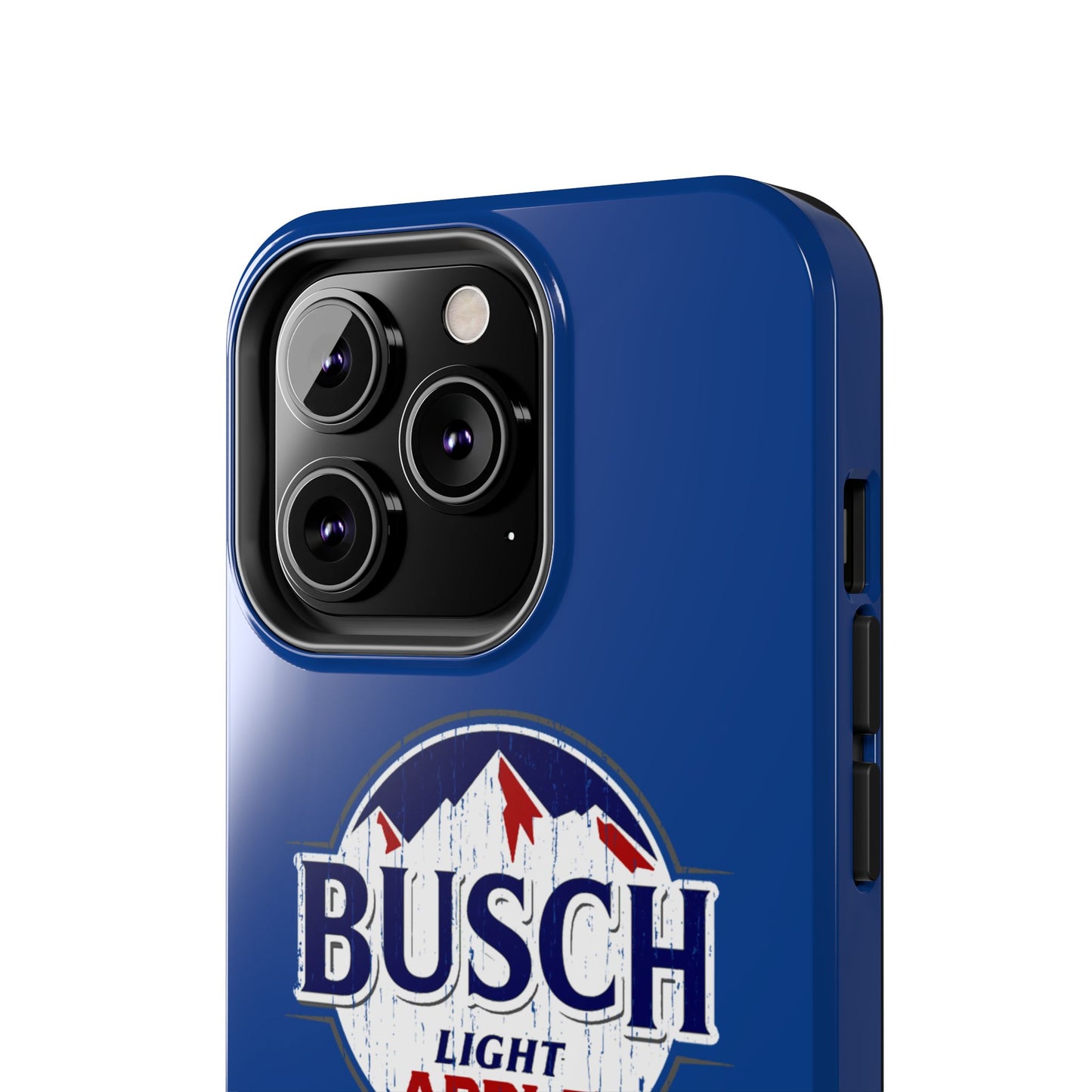 Dark Blue Busch Apple Phone Case