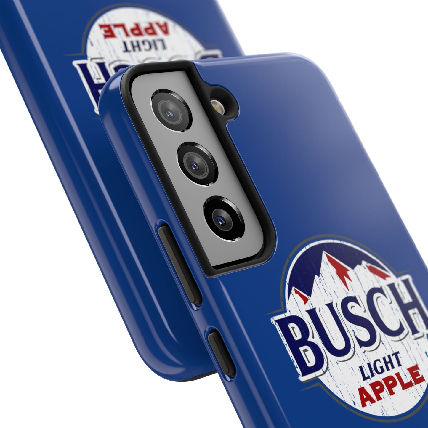 Dark Blue Busch Apple Phone Case