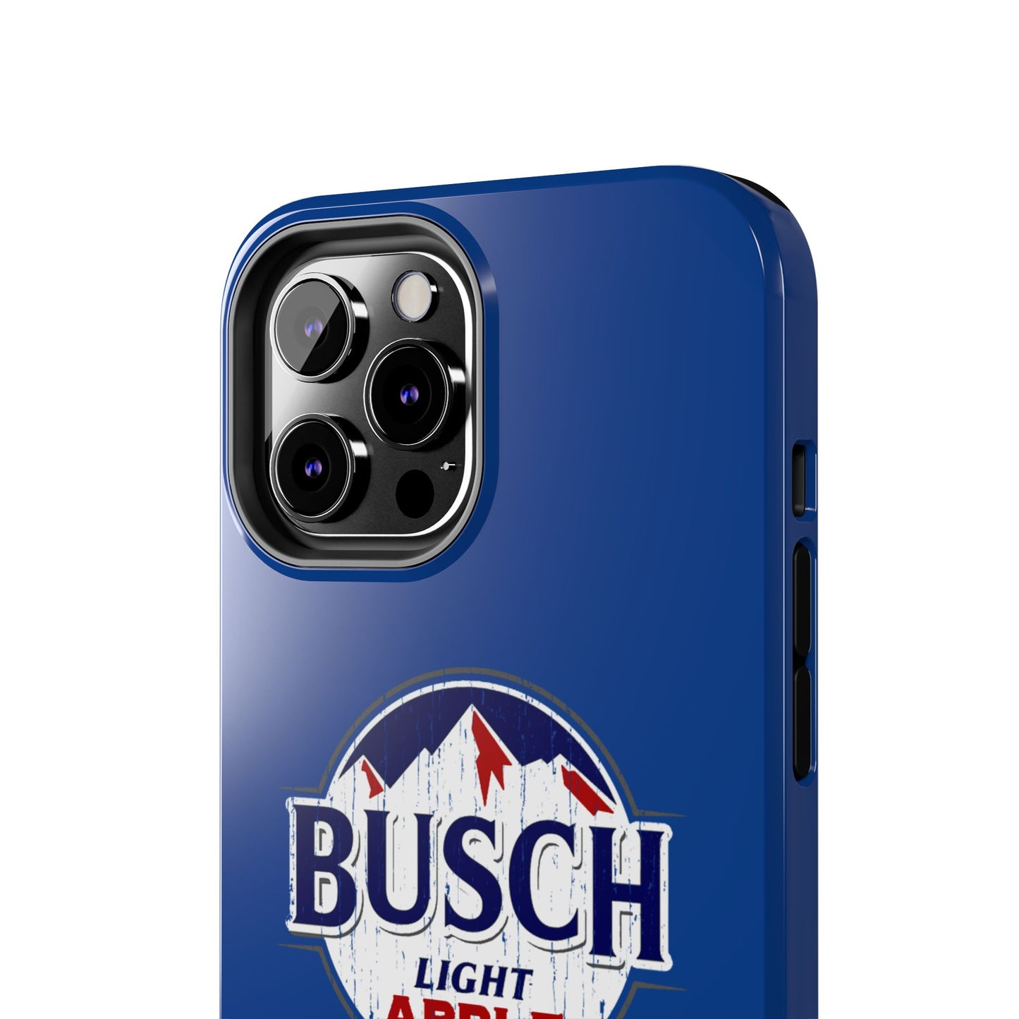 Dark Blue Busch Apple Phone Case
