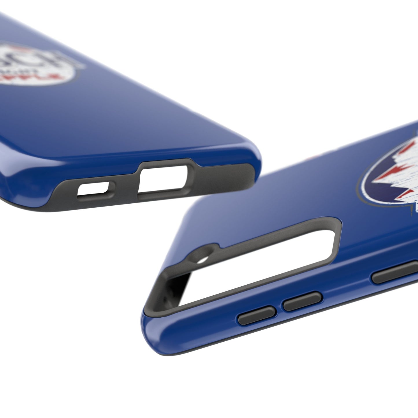 Dark Blue Busch Apple Phone Case