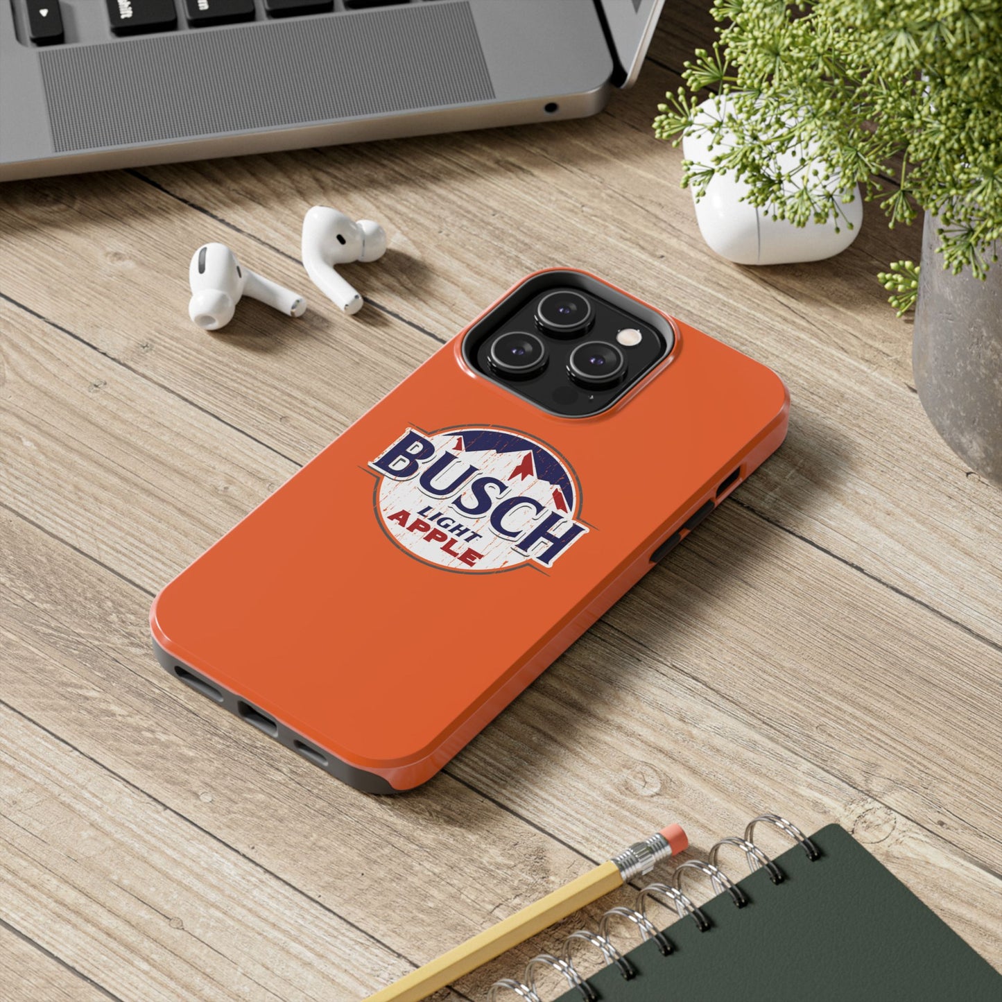 Orange Busch Apple Phone Cases