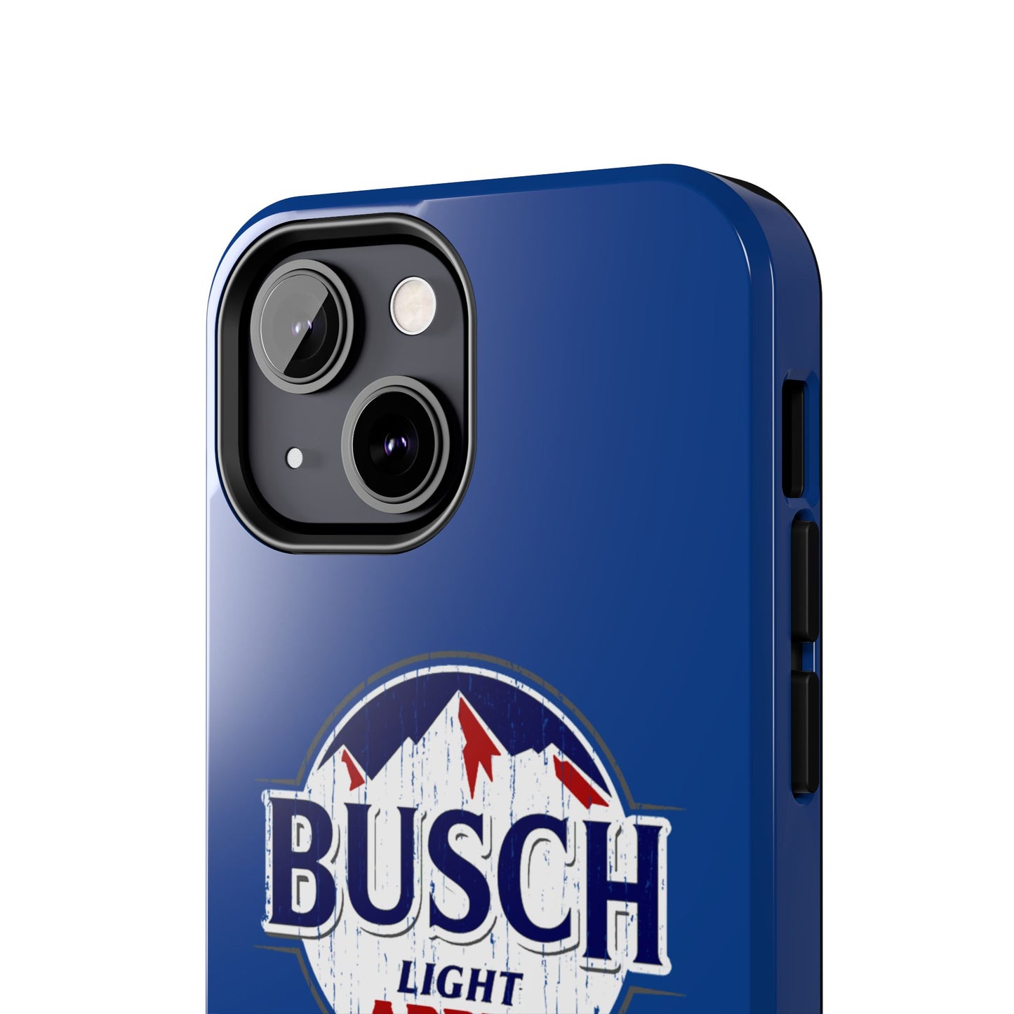 Dark Blue Busch Apple Phone Case