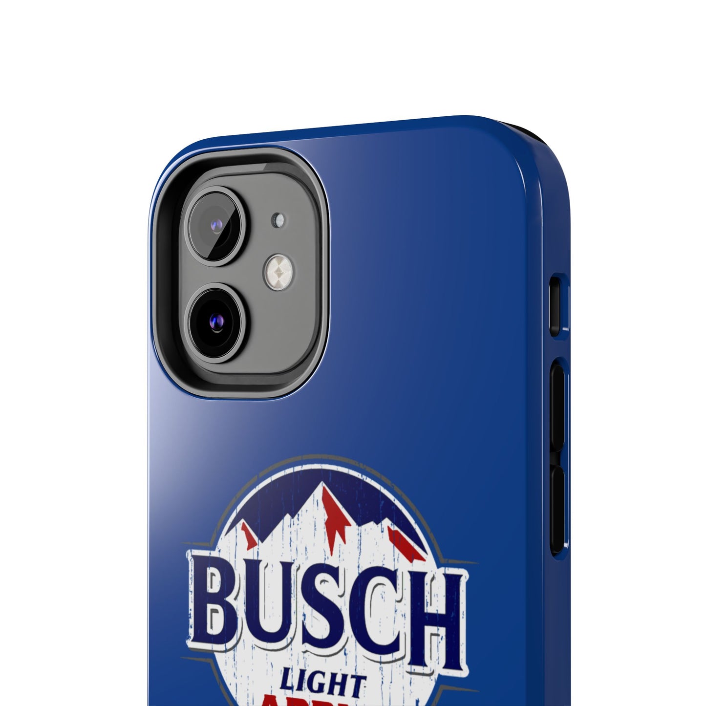 Dark Blue Busch Apple Phone Case