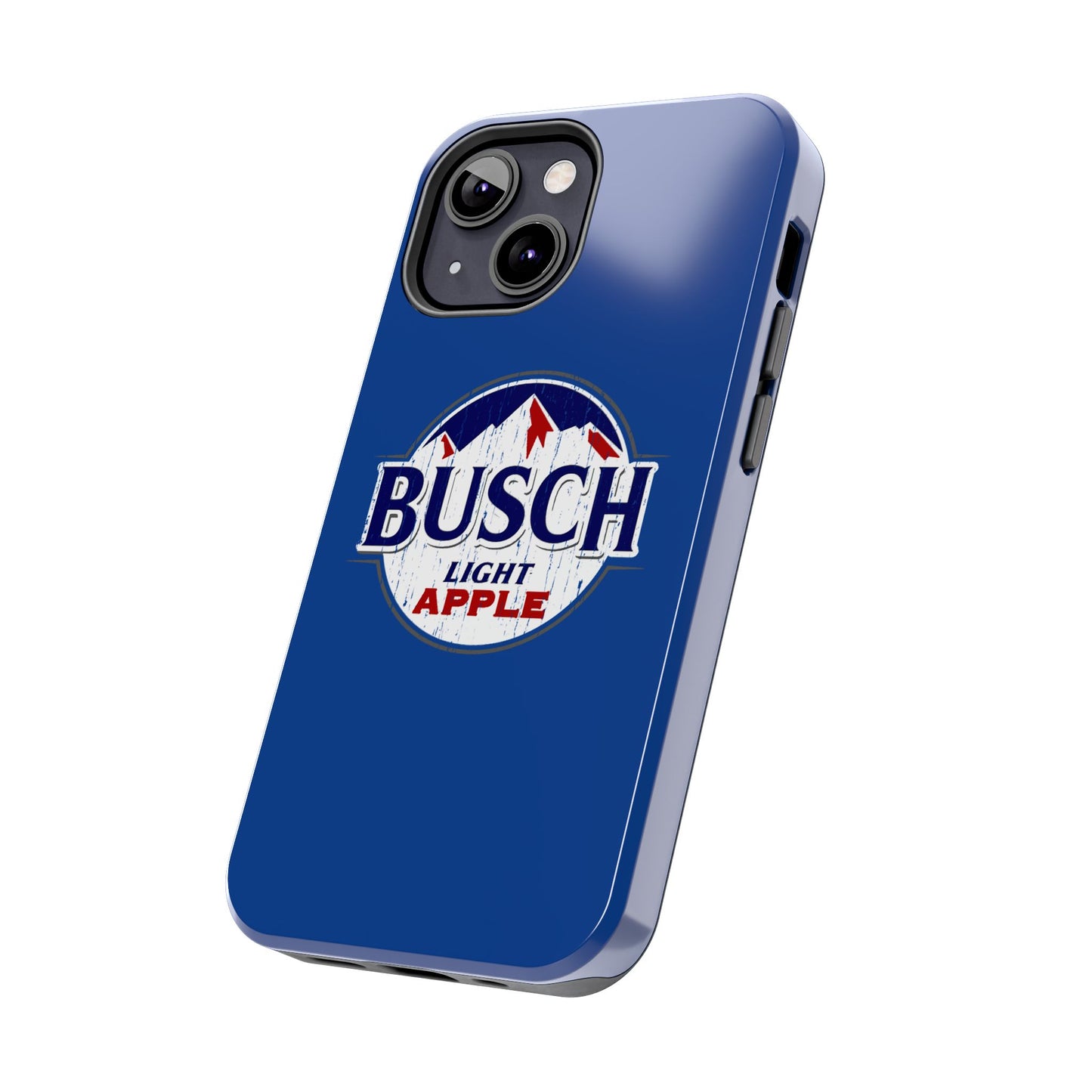 Dark Blue Busch Apple Phone Case