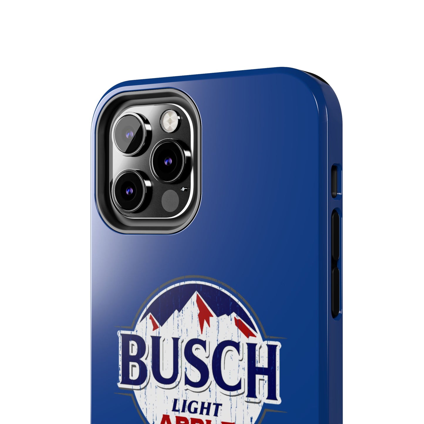 Dark Blue Busch Apple Phone Case