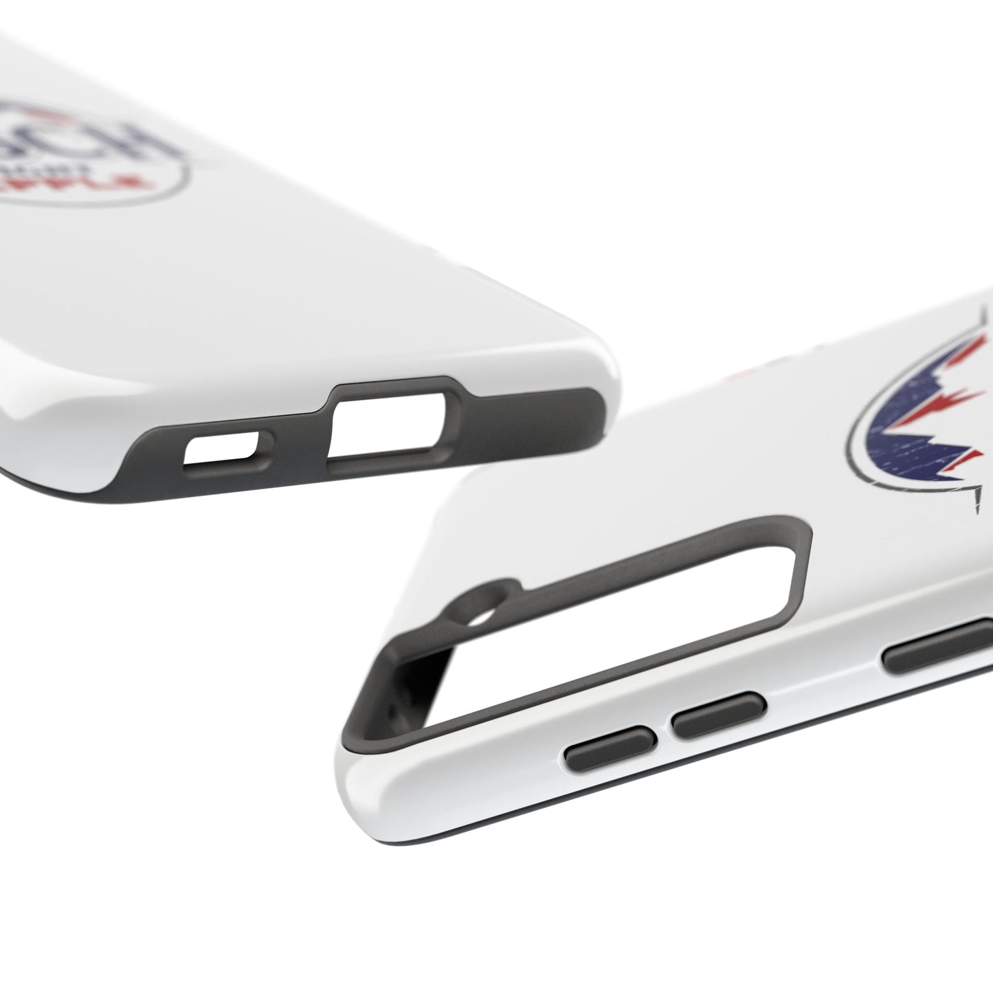 White Busch Apple Phone Case